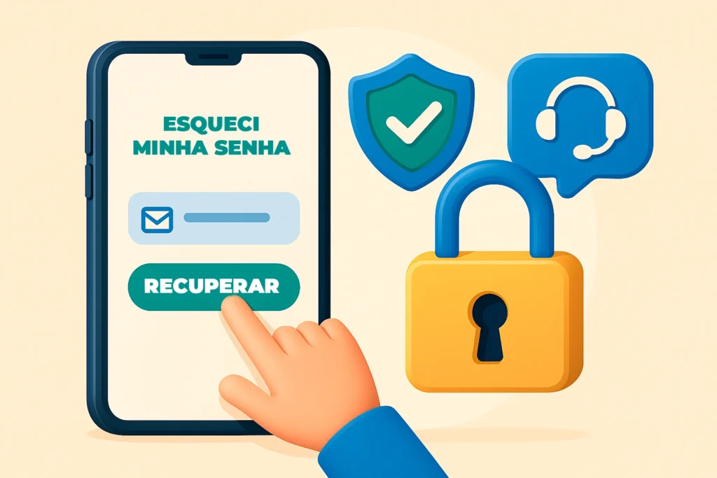 Como Recuperar Senha ou Conta Bloqueada na MultiBet Br 2 recuperar conta senha multibet 1